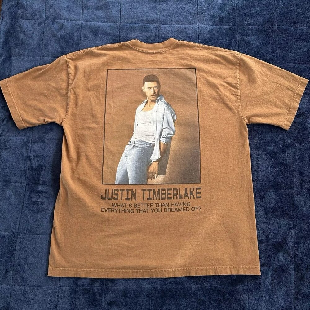 Justin Timberlake Everything I Thought It Was Concert Tour Tee NWTO Various